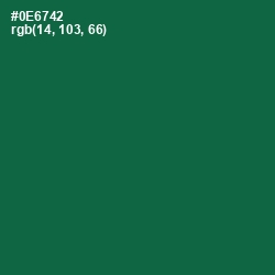 #0E6742 - Jewel Color Image