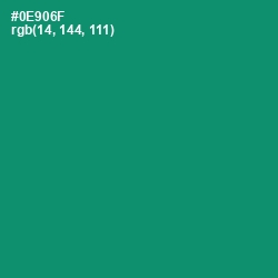 #0E906F - Elf Green Color Image