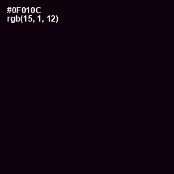 #0F010C - Cod Gray Color Image