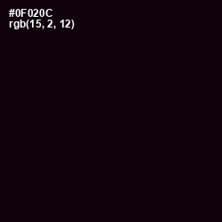 #0F020C - Cod Gray Color Image