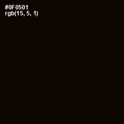 #0F0501 - Cod Gray Color Image