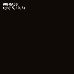 #0F0A06 - Cod Gray Color Image