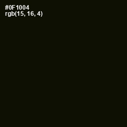 #0F1004 - Black Forest Color Image