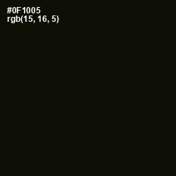 #0F1005 - Gordons Green Color Image