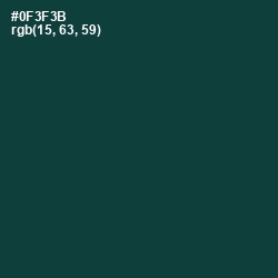 #0F3F3B - Tiber Color Image