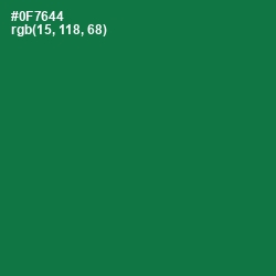 #0F7644 - Salem Color Image