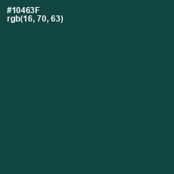 #10463F - Te Papa Green Color Image