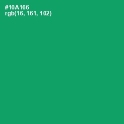 #10A166 - Green Haze Color Image