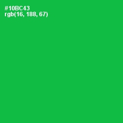 #10BC43 - Green Haze Color Image