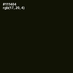 #111404 - Green Waterloo Color Image