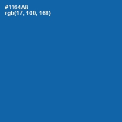 #1164A8 - Denim Color Image