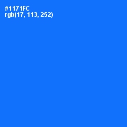 #1171FC - Blue Ribbon Color Image