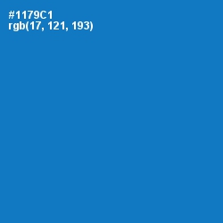 #1179C1 - Lochmara Color Image