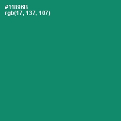 #11896B - Elf Green Color Image