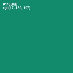 #118B6B - Elf Green Color Image