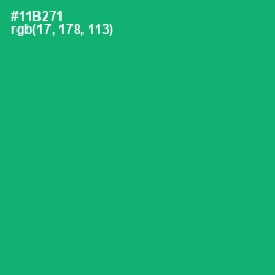 #11B271 - Jade Color Image