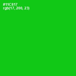 #11C817 - Green Color Image