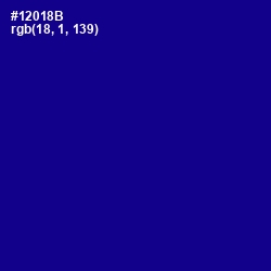 #12018B - Ultramarine Color Image