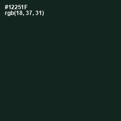 #12251F - Seaweed Color Image