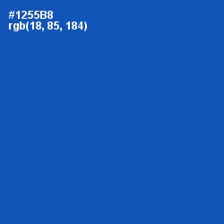 #1255B8 - Tory Blue Color Image