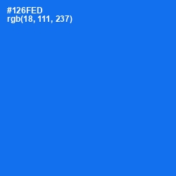 #126FED - Blue Ribbon Color Image