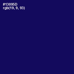 #13095D - Gulf Blue Color Image