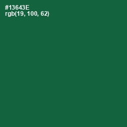 #13643E - Fun Green Color Image