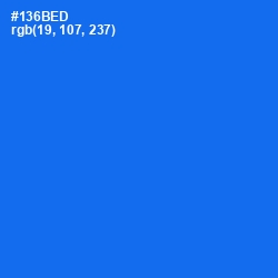 #136BED - Blue Ribbon Color Image