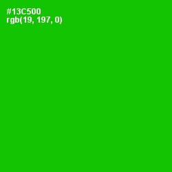 #13C500 - Green Color Image