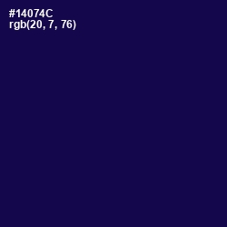 #14074C - Tolopea Color Image