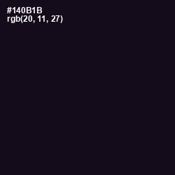 #140B1B - Cinder Color Image