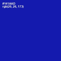 #141AAD - Torea Bay Color Image