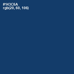 #143C6A - Biscay Color Image