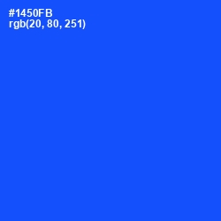 #1450FB - Blue Ribbon Color Image