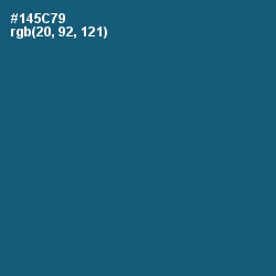#145C79 - Blumine Color Image