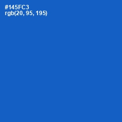 #145FC3 - Science Blue Color Image