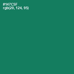 #147C5F - Tropical Rain Forest Color Image