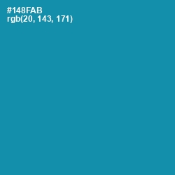 #148FAB - Eastern Blue Color Image