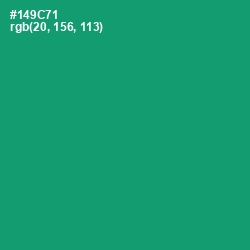 #149C71 - Elf Green Color Image