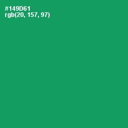 #149D61 - Elf Green Color Image