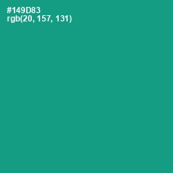 #149D83 - Gossamer Color Image
