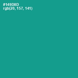 #149D8D - Gossamer Color Image