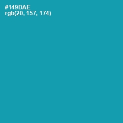 #149DAE - Eastern Blue Color Image