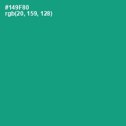 #149F80 - Gossamer Color Image