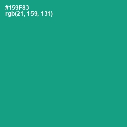#159F83 - Gossamer Color Image