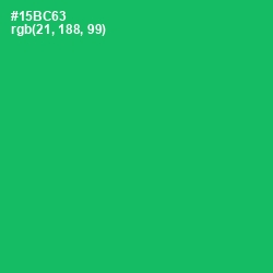 #15BC63 - Jade Color Image