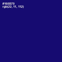 #160B70 - Arapawa Color Image