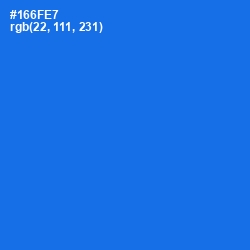 #166FE7 - Blue Ribbon Color Image