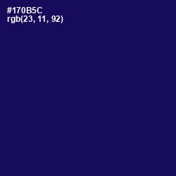 #170B5C - Gulf Blue Color Image