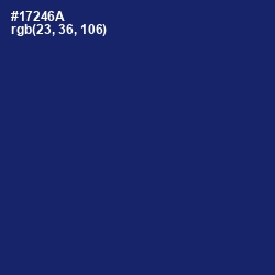 #17246A - Deep Sapphire Color Image